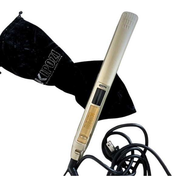 Kipozi Accessories - KIPOZI 1” Nano Titanium Gold Flat Iron Straightener